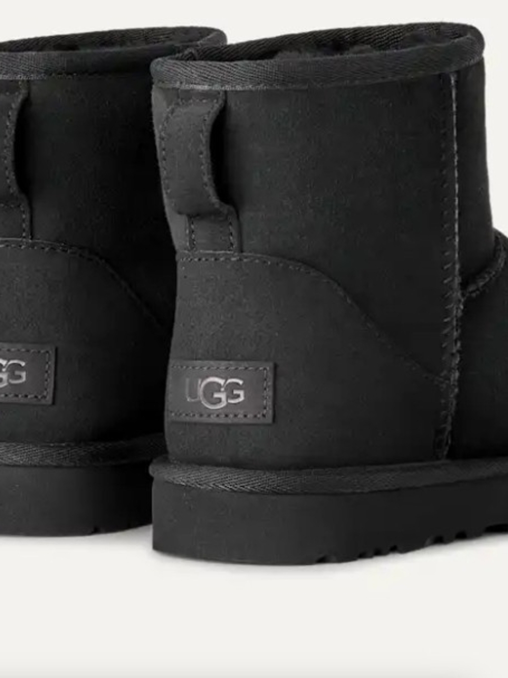 UGG Mini Classic II Short Boots in Black